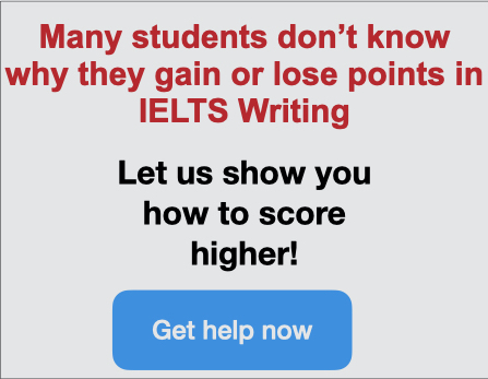 IELTS Academic Writing - Get help
